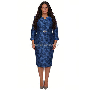 Trajes de mujer talla grande estilo africano Geenlinm, trajes de vestir para iglesia. - Product Image 3