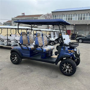 Voiturette de golf GTI mini voiture dérette personnalisée électrique buggy d'hôtel 6 places - Product Image 3