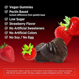 Gummies Énergisantes Aphrodisiaques à la Maca Noire 100% Naturelles Végétaliennes Antioxydantes Stimule la Vitalité Sexuelle et la Santé Rénale pour Hommes et Femmes Adultes - Product Image 3