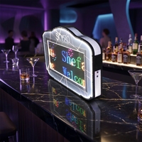 Présentoir de Bouteilles LED Personnalisé de Luxe avec Texte Programmable Défilant, Tableau de Service VIP pour Boîtes de Nuit, Bars, Lounges, Anniversaires