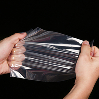 Sacs en plastique transparents refermables avec fermeture éclair, taille personnalisée, en PE, avec logo, pour lait, gelée, chewing-gum
