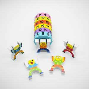 Cubo de Matemáticas Apilable de Madera al por Mayor, Juguete Educativo de Alta Calidad para el Desarrollo de la Inteligencia y el Cerebro de los Niños - Product Image 3