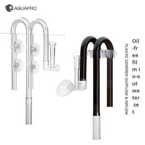 Ensemble d'entrée et de sortie pour aquarium <span class=keywords><strong>AQUAPRO</strong></span>, élimination du film d'huile en plastique - Product Image 1