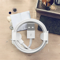Câble de Données et Charge USB pour iPhone 7/8 Plus/X/11/12/13/14 Pro Max 0,9 m 1,8 m 1 m 2 m, Cordon de Charge avec Gaine TPE et Blindage Feuille