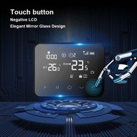 Termostato de Calefacción para Caldera con Pantalla LCD Táctil Grande, Programable por WiFi, RF 868mhz, Certificado CE, Fabricante OEM/ODM