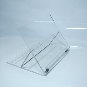 Custom Acrylic Desktop Stand Modern Transparent <b>Holder</b> for <b>Laptop</b> Computer iPad - Product Image 2