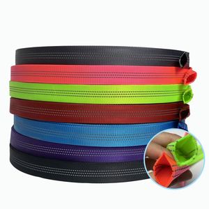 Polyester Tape <b>Webbing</b> Imitation Nylon <b>Webbing</b> Band Reflective Hollow <b>Webbing</b> Strap for Bag Home Textiles Belts Apparel Backpack - Product Image 2