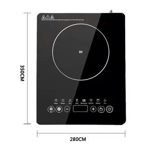 electric infrared ceramic cooker with whole glass easy to clean hotplate diameter 200mm single plate infrared stove