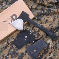 Haches et hachettes originales authentiques en gros, haches de pompier, haches de camping et de sauvetage avec manche en acier et lame en acier à outils