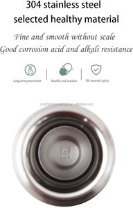 Ensemble de thermos en acier inoxydable à isolation sous vide - 3 tasses empilables, conservation de la chaleur/du froid pendant 12 heures, parfait pour le bureau, le camping, les voyages - Product Image 5