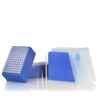 Embouts de pipette jetables universels en plastique stérile sans DNase ni RNase, non filtrés, 50 µl, emballés en boîte Beckman