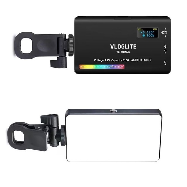 Sell YW140 Full Color RGB LED Video Light Photography Studio Camera Lighting for Canon for Nikon Vcr Vlog Fill Light