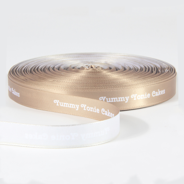 Hot Sale Cut Edge Polyester Cloth Garment Polyester Single Face Washing Label Satin Ribbon Image 4