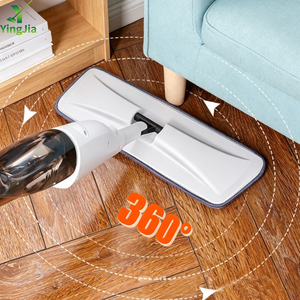 Mopa pulverizadora al por mayor con mango de 120 cm y giro de 360° °   Aspiradora con cabezal giratorio y bomba de agua para limpieza de pisos YINGJIA - Product Image 4