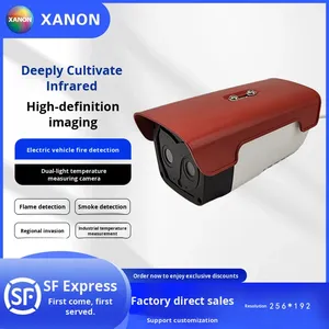 CMOS nhiệt hình ảnh lửa cảnh báo máy ảnh IP ngọn lửa khói phát hiện báo động nhiệt độ cao giám sát cho sạc đống - Product Image 3