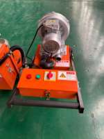 Meuleuse de surface en béton industriel 380V-Dépoussiérage 140M ³/H, châssis pentagonal/disque en option pour une utilisation polyvalente