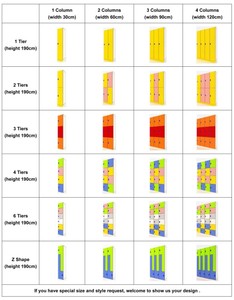 Casiers de salle de sport commerciaux avec serrure électronique, en stratifié compact HPL, assemblés, ignifuges, étanches, 4 compartiments, certifiés CE - Product Image 6