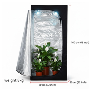 <span class=keywords><strong>Kit</strong></span> <span class=keywords><strong>Completo</strong></span> de <span class=keywords><strong>Cultivo</strong></span> Hidropónico Profesional para Interiores, Carpa de <span class=keywords><strong>Cultivo</strong></span> con Tela Reflectante de Mylar 600D de Alta Calidad y Marco Metálico - Product Image 4