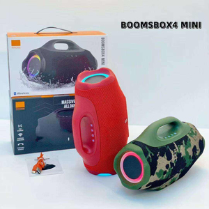 80W LED BOOMBOX4 Portable Speaker Wireless RGB Lighting Music Player Sport Waterproof <b>Box</b> With Handle for Home Gift <b>Party</b> <b>Box</b> FM - Product Image 1