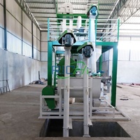 RICHI 1-2 T/H à petite échelle une usine complète de production d'aliments pour poulets pour animaux à vendre