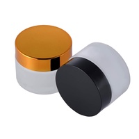 Bouteilles et pots cosmétiques en verre givré personnalisés 10g 15g 20g 30g 50g 100g 30ml 40ml 50ml 60ml 80ml 100ml 120ml 150ml 200ml 230ml
