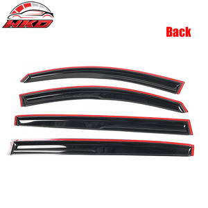 Convient pour Kia Sportage 11-16, pare-pluie de style Mugen, visières de fenêtre en acrylique, lot de 4 pièces - Product Image 5