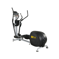 Bicicleta Elíptica Eléctrica de Grado Comercial, Resistencia Magnética, para Gimnasio, Entrenamiento Cardiovascular de Alta Intensidad, 160 kg