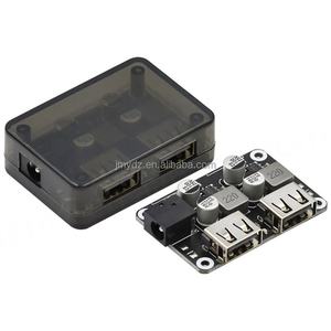 Module de réduction de tension à double USB pour charge rapide 6-30V12V24V vers QC3.0 HWFCP pour recharge de téléphone en voiture - Product Image 1