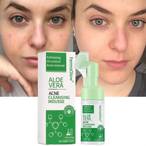 <span class=keywords><strong>Detergente</strong></span> Viso Schiumogeno Fermentato per il Controllo dell'Olio, Restringimento dei Pori, Pulizia Profonda, Anti-Acne e Brufoli, con Acido Ialuronico e Aloe Vera - Product Image 6