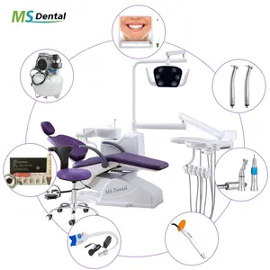Sedie per dentista per attrezzature odontoiatriche complete per poltrona odontoiatrica in vendita