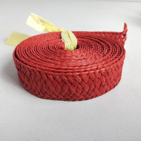 Fleur tressée en jacinthe d'eau séchée, corde écologique en paille de jonc de mer, matière première pour la fabrication d'articles de décoration domestique