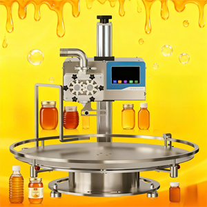 Máquina Automática para Envasar Miel, 10L/min, Línea de Producción para Envasado de Miel en Frascos - Product Image 1