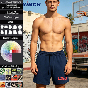 Shorts de sport LAYENNE en matériaux premium, respirants et élégants, 420g, pour hommes, coupe ajustée, décontractés, pour la <span class=keywords><strong>course</strong></span> à <span class=keywords><strong>pied</strong></span> - Product Image 1