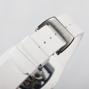 Montre Tourbillon, montres mécaniques, 055, matériau en céramique blanche, design squelette, mode, luxe, haute qualité, <span class=keywords><strong>nouvelles</strong></span> montres pour hommes - Product Image 6