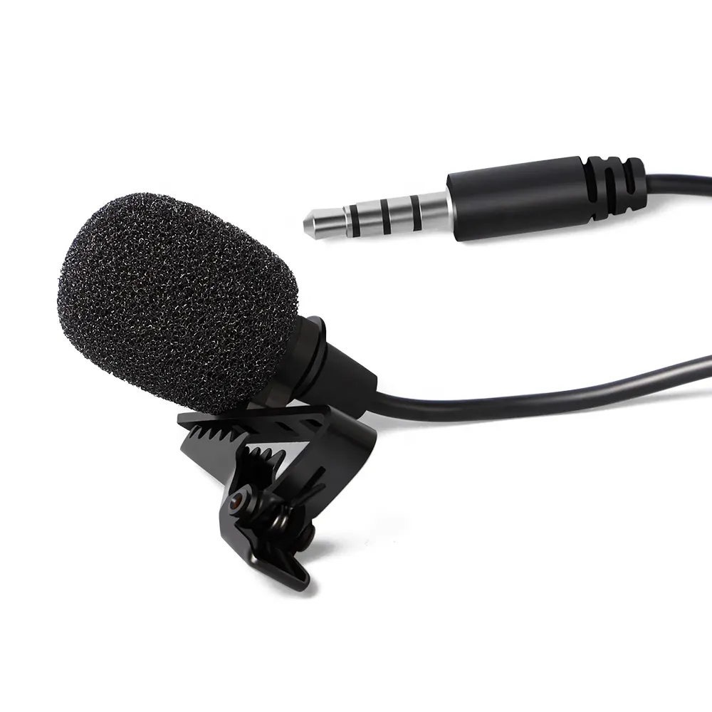 MAONO 3.5mm lavalier कंडेनसर रिकॉर्डिंग माइक्रोफोन छिपा माइक्रोफोन