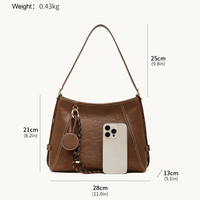 Sac à main pour femme Fournisseur Sac Épaule Cuir Véritable Femme Haute Qualité Vintage Urban Lifestyle Sac Messenger
