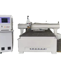 Bois cnc 4 axes 1325 1530 atc cnc bois routeur machine bois fraisage machines pour contreplaqué aluminium mousse pierre