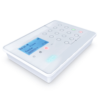 Kit d'alarme de sécurité intelligent WiFi GSM tendance avec panneau ABS, capteurs sans fil et contrôle par application pour la maison, les entreprises et les exploitations agricoles