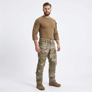 Pantalon cargo d'entraînement pour homme SF44 711 Black Camping, pour activités de plein air - Product Image 6