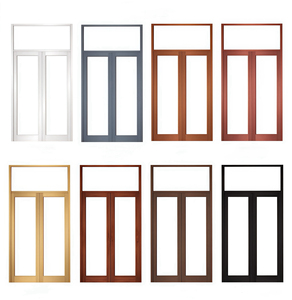 Bão bằng chứng tác động cao Hợp kim nhôm đen mỏng hồ sơ nhôm cửa sổ và cửa ra vào cửa sổ cửa sổ S cho USA - Product Image 5