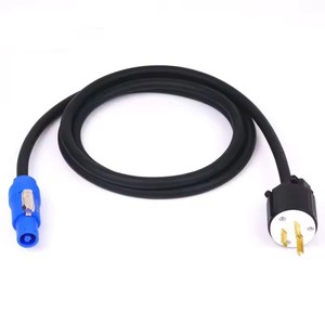 Cable ABCCABLS NEMA L5-15P a Powercon Azul, Cable de Alimentación con Bloqueo de 15A para Luces de Escenario, Cabezas Móviles y Sistemas de PA - Product Image 3