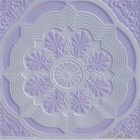 Plafond en Plâtre Moderne Motif Floral 2x2 Dalles Couleur Dorée 60*60 en Silicate de Calcium avec Grille de Plafond – Offre Spéciale