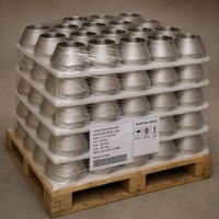 Reductor de tubería ASME de titanio grado 2 sin costura, concéntrico y soldado a tope, apto para hidrógeno, para sistemas de tuberías de celdas de combustible de energía de hidrógeno
