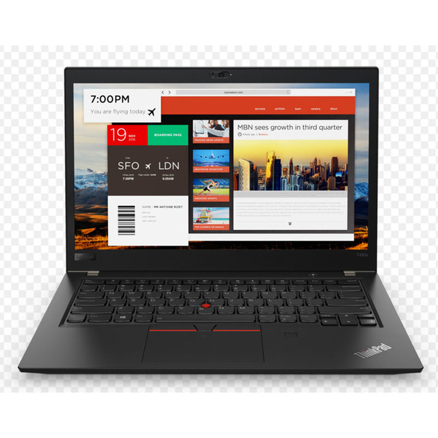 HOT SALE Lenovo Thinkpad T480s I5-8th 8GB RAM  256GB SSD 14.1-inch Laptop Business and Educational Laptop