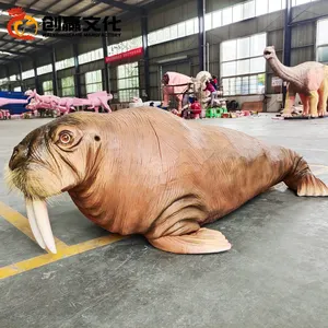 Costume personnalisé de chien de mer de lion de mer pour les accessoires de performance du monde marin d'aquarium