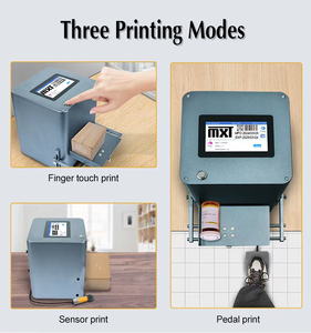 Impresora de Inyección de Tinta de Alta Velocidad para Codificación de Escritorio, Impresión para Pequeñas Empresas, Semi-Automática, Nueva, para Imprimir Logotipos, Fechas, Números en Papel Flexible - Product Image 3