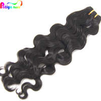 Patiya Venta al por mayor Raw-hair-vendor 8- 40 pulgadas Raw Indian Virgin Hair Double Drawn 14A Sin procesar 100 Human WAVY India Temple Hair