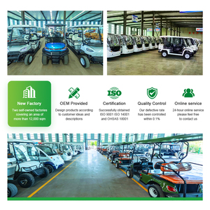 2024 New mạnh mẽ 4 + 2 loại 6 chỗ ngồi Golf điện giỏ hàng EEC/Dot/GCC chứng nhận mà không cần pin exw giá - Product Image 5