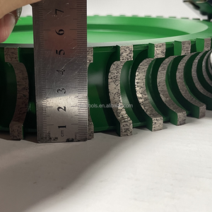 Hochwertige Diamant segmentierte Flötens chleif scheiben mit 300mm/350mm/400mm Durchmesser zum Erstellen einer kreisförmigen Säule auf Granit quarz - Product Image 4