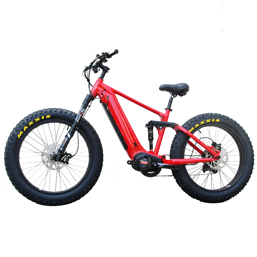 Bicicleta elétrica com motor central 750W/1000W, bicicletas mais vendidas de 2023, bicicletas de 27,5 polegadas com fonte de energia de bateria de lítio 48V